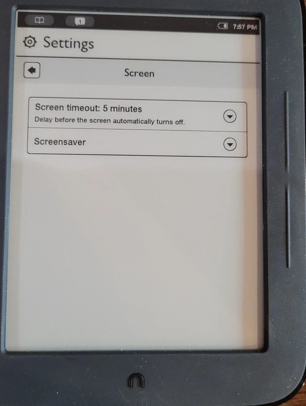 NOOK eReader And Cover. Barnes & Noble. 6 In Touch Screen. Simple Touch eReader